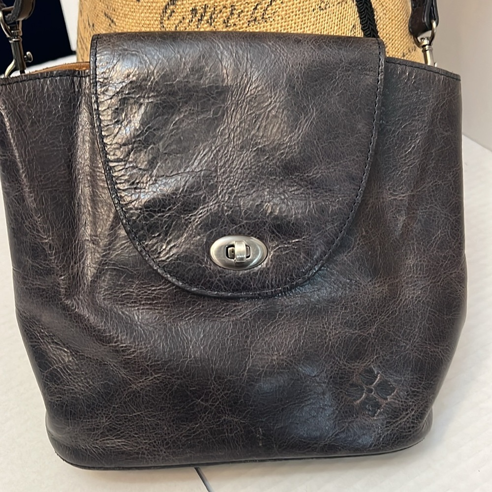 PATRICIA NASH BELLISSIMI CONVERTIBLE BACKPACK DISTRESSED GLAZE COLOR - Picture 2 of 16